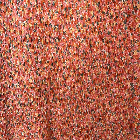 Faithfull the Brand Margherita Smocked Floral Mini Dress, Size 4 - Picture 9 of 15